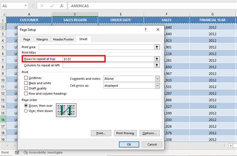 how to print excel header on every page and why it's important to maintain consistent formatting across documents